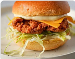 Chrispy Chicken Burger